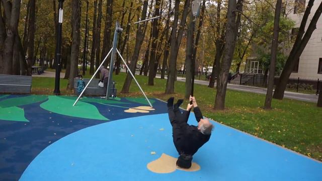 Зип-лайн в парке Северного речного вокзала смотреть онлайн