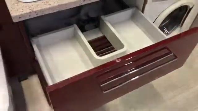 Обзор мебели под стиральную машину из коллекции «Грация» от Skvami смотреть онлайн