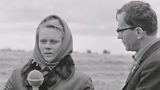 1973 год. Ишимский район. Колхоз имени XXII партсъезда. Председатель Ольга Гриднева.