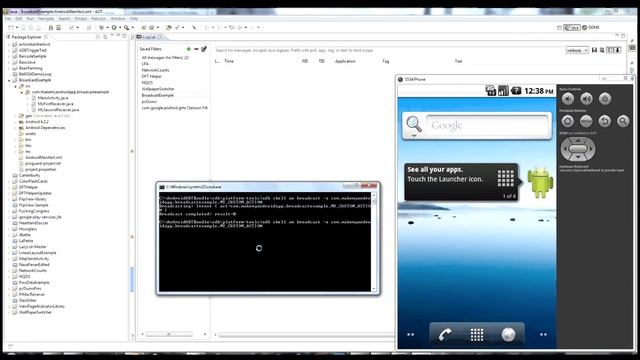 Android programming tutorial - BroadcastReceiver смотреть онлайн