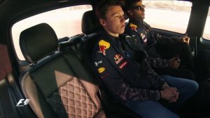 Daniil Kvyat and Daniel Ricciardo take a Sochi drive