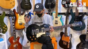 REVIEW GITAR CORT LES PAUL CR100 BK By CALON MUSISI