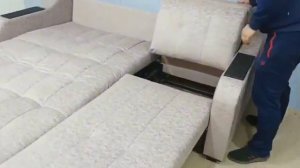 аккордеон с оттоманкой