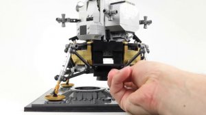 LEGO NASA Apollo 11 Lunar Lander 10266 Review & Speed Build