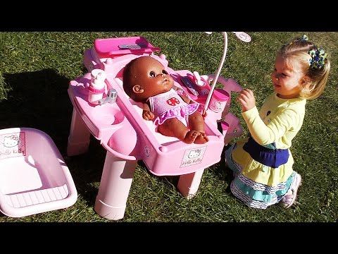 ✿ Hello Kitty  ИГРАЕМ В КУКЛЫ Игрушки Куклы для Девочек Хелло Китти Видео для Детей Hello Kitty