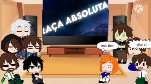TODOS OS BENS 10 + Gwen react (Rap do Alien X (Ben 10) - RAÇA ABSOLUTA _ IRON MASTER)GACHA