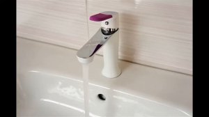 Смеситель белого цвета Frap F1034 для раковины | #Обзор