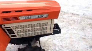 Японский мини трактор Kubota b1200 - kotamoto.ru
