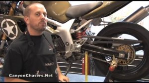 CanyonChasers | Как правильно выравнивать и натягивать цепь мотоцикла | Перевод RuMotoAggregator