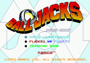 Ball Jacks | intro sega mega drive (genesis).