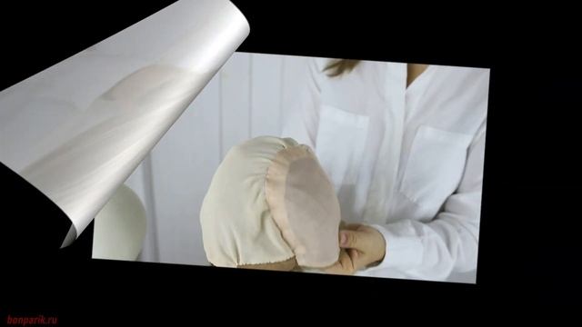 Парик смешанный (термо + натуральные волосы) Аbbey - салон BonParik смотреть онлайн