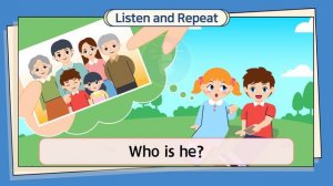 Ch.9 Who is she_ _ Basic English Conversation Practice for Kids