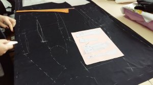 Подклад пиджака. Крой