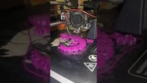 Wanhao Duplicator i3 plus (3D принтер, печать живой ящерки)