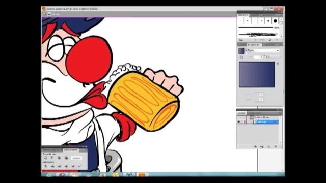 Speed Draw, Ink & Color in Adobe Illustrator, Unofficial, Unauthorized, Karbach Rodeo Clown Ale смотреть онлайн