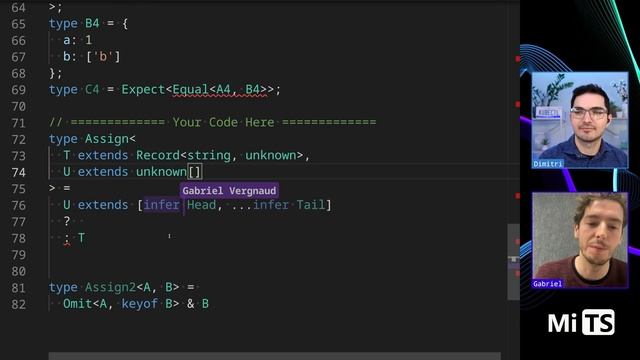 Assign with Gabriel Vernaud - TypeScript Type Challenges #9160 [HARD]