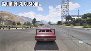 GTA 5 ONLINE - GAUNTLET CLASSIC CUSTOM VS INFERNUS CLASSIC (WHICH IS FASTEST?)