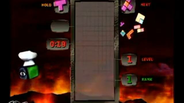 Tetris Worlds GameCube Gameplay - Rank up смотреть онлайн