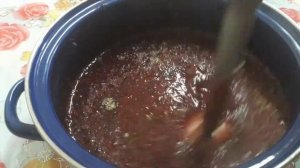 Джем из жимолости.Первая заготовка в этом году.
