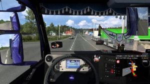 ETS2: КОНТРАКТ ТК "АВТОЛОГИСТИКА". РЕЙС: УФА﹥КУРГАН (ГРУЗ ДЛЯ ТК "ПЭК") МАЗ