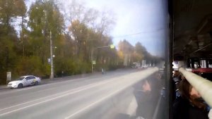 поездка на троллейбусе ЗИУ-682В ( 1984 г.в ), борт 1165, маршрут 7