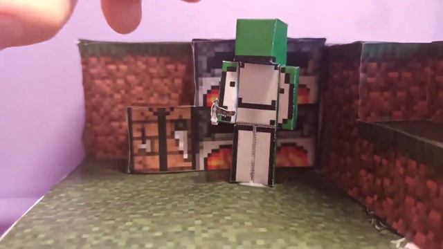How to make paper Minecraft Speedrunner vs 5 hunters . Minecraft Papercraft смотреть онлайн