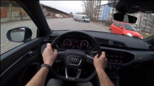 ?Дорожный тест драйв Audi Q3 II Sportback S line 2020 | Test drive Audi Q3 II Sportback S line 2020
