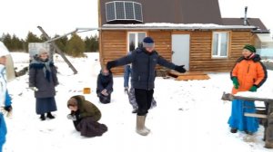 Праздник Коляда в ПРП Большая Медведица - подвижные игры