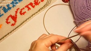 НАБОР ПЕТЕЛЬ ИЗ ВОЗДУШНОЙ ЦЕПОЧКИ ДЛЯ ВЯЗАНИЯ СПИЦАМИ