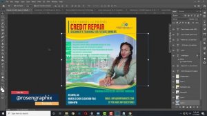 Speed Art Photoshop Tutorial | Speed Art Flyer Design (Adobe Photoshop) Tutorial by [Rosen graphic]