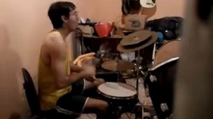 Status Quo - In the army now (Drum cover)