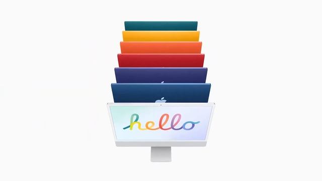 Полностью новый iMac 24”
