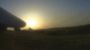 Замедленный полет дроби в фазана