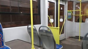 Поездка на трамвае   71-409-01  № 1405 по маршруту №5 в Казани . (20.11.2021)