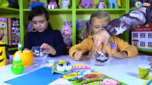 ВЛОГ Готовимся к празднику ХЭЛЛОУИН с Ярославой - Лизуны Пауки Видео для детей HALLOWEEN