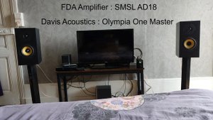 Davis Acoustics Olympia One Master vs Eltax Monitor Centre. Audio Test