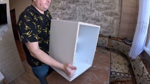 Купил в Wildberries. Сборка Тумбы Невада 2. Тумба прикроватная белая.