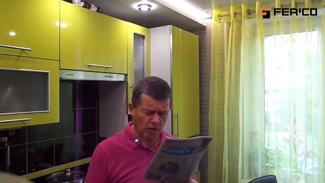 "Сделали за три часа..." - отзыв о натяжных потолках Ferico смотреть онлайн