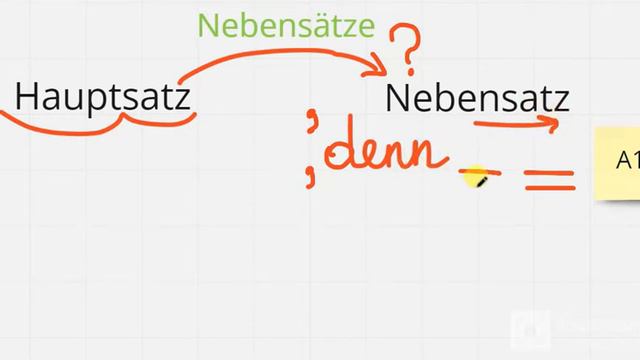 Придаточное предложение в немецком языке с denn_Nebensatz_denn