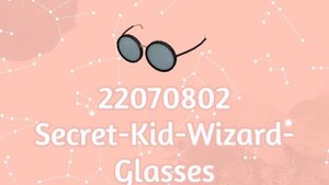 CODES FOR 30+ CUTE GLASSES! ROBLOX (BLOXBURG AND BROOKHAVEN)