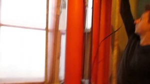 Тест вертикального самодельного ветрогенератора