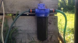 Бассейн Второй. И новый фильтр для капельного полива.