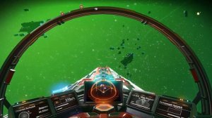 Игровой дневник Дедушки. No Man`s Sky - добыча извлеченного модуля фрегата.