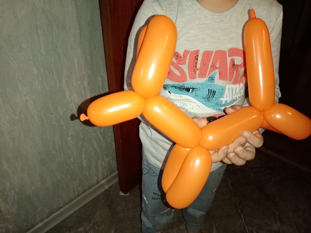 Видео обзоры. Делаем собаку (Balloon Dog) из воздушного шарика. #1