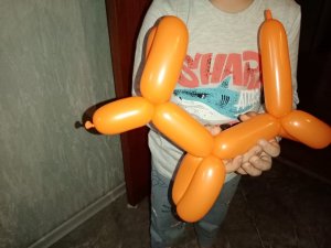 Видео обзоры. Делаем собаку (Balloon Dog) из воздушного шарика. #1