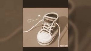 Как похожи куклы на деток ,связать кеды для малыша