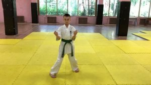 Кихон Ренраку на 9 кю (на месте)