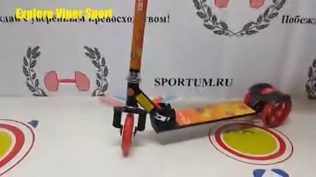 Обзор самоката Explore Viper Sport / Review scooter Explore Viper Sport смотреть онлайн