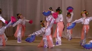 Китайский танец "Букет цветов". Ансамбль "Каравай"