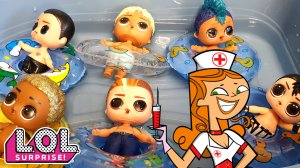 Всем мальчишкам по прививке | ЖИВЫЕ КУКЛЫ ЛОЛ СЮРПРИЗ СМЕШНЫЕ МУЛЬТИКИ iKira.
